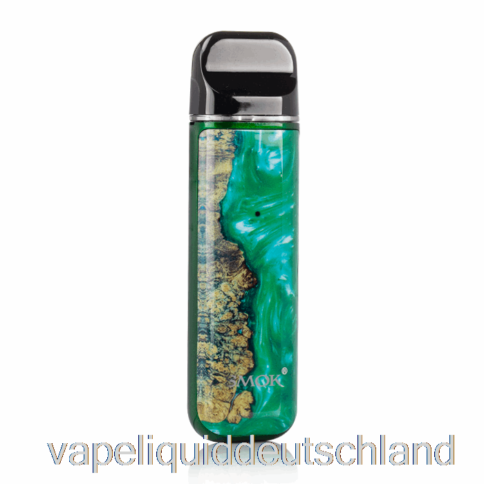 Smok Novo 2 25 W Pod-System, Grün, Stabilisierende Holz-Vape-Flüssigkeit